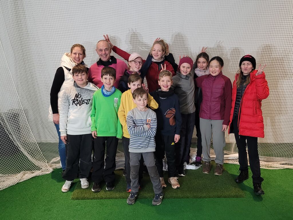 Golfjugend beim Training